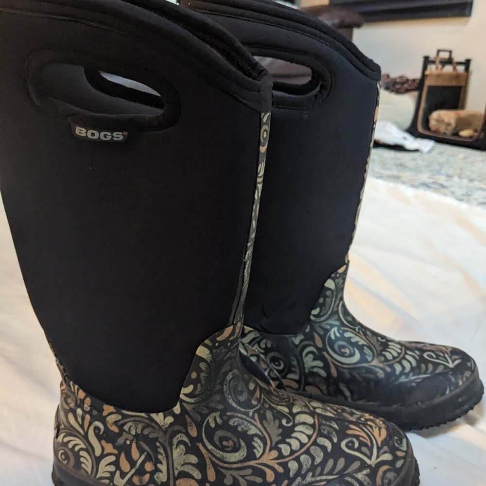Bogs Winter tall boots, size 7 women's